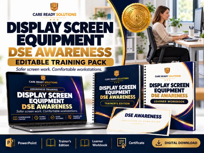 DSE Awareness: Display Screen Equipment Pack