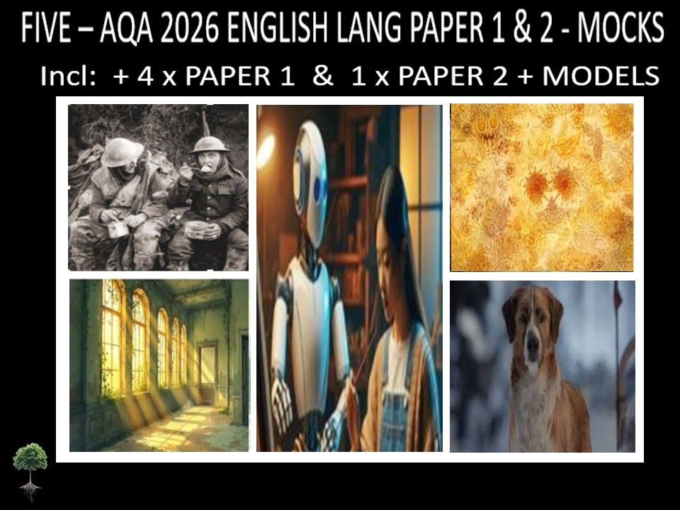 FIVE - AQA PAPER 1 & 2 | 2026 FULL MOCKS | MODELS