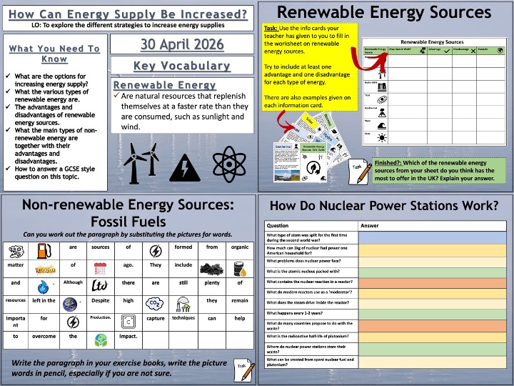 Energy Management: How Can Energy Supply Be Increased?