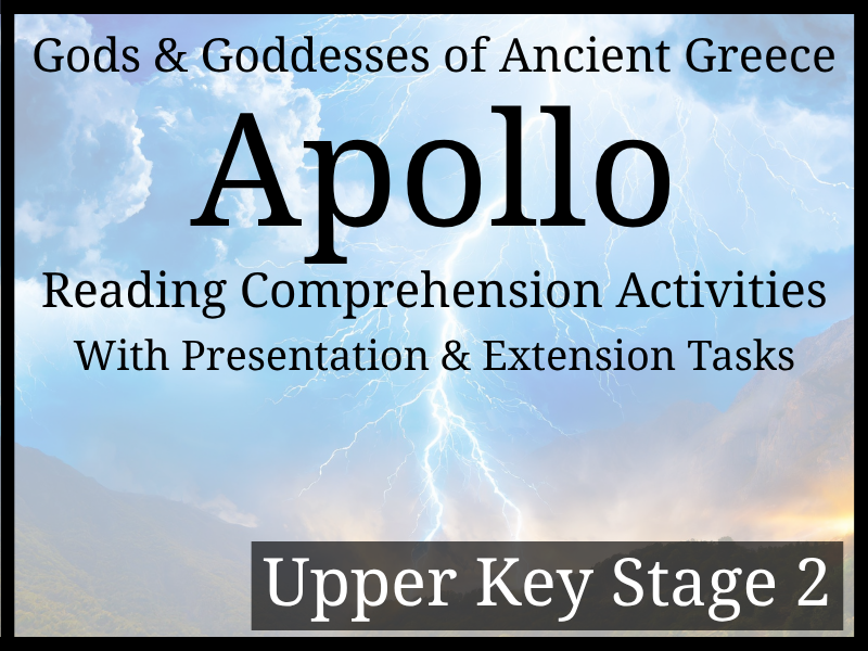Apollo Reading Comprehension Activities | Year 5 & Year 6 | UKS2