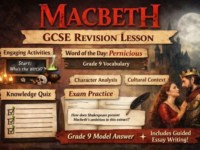 Macbeth Grade 9 Revision Lesson