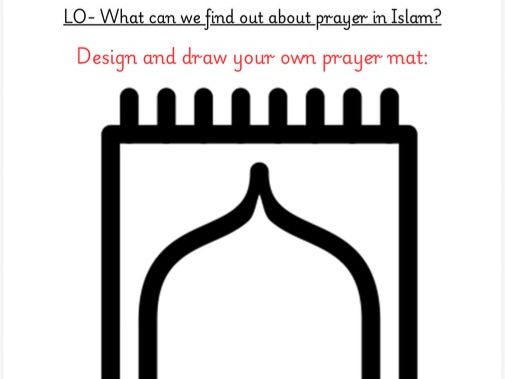 Design your own prayer mat