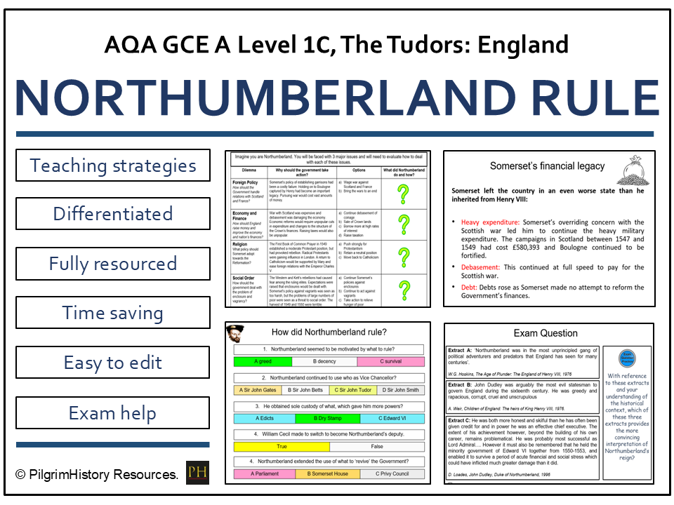 Northumberland in Government: Stability or Self-Interest? | AQA A Level History