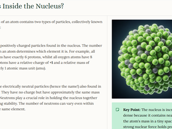 iGCSE Physics - 5.1.2 The Nucleus CORE