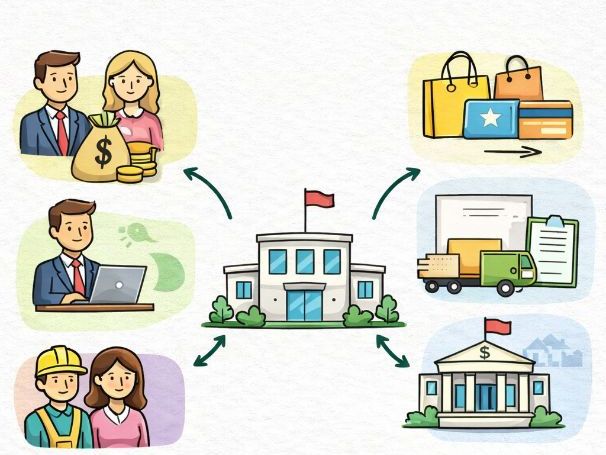 IBDP Economics - Business Stakeholders – Classroom display