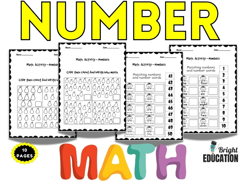 Number recognition  Activity for Preschool