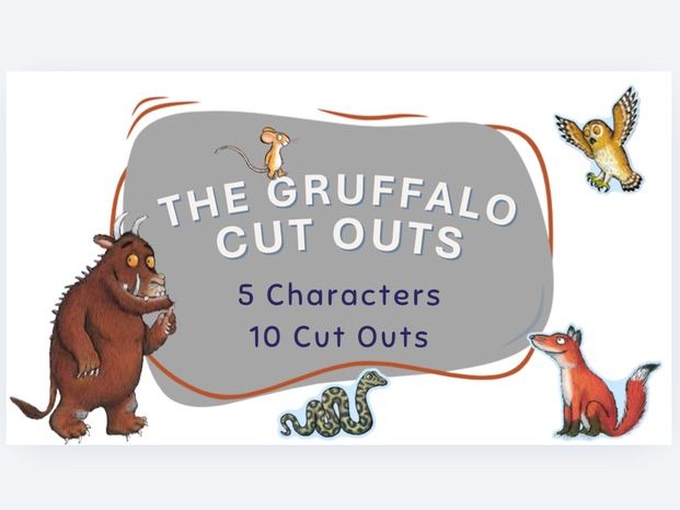 The Gruffalo Character Cut Outs