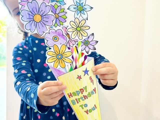 Happy Birthday Bunch of Flowers