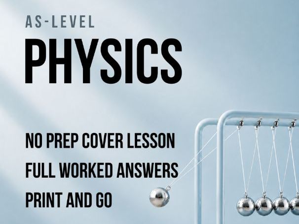 AS-Level Physics Cover Work: Fission vs. Fusion (No Prep)