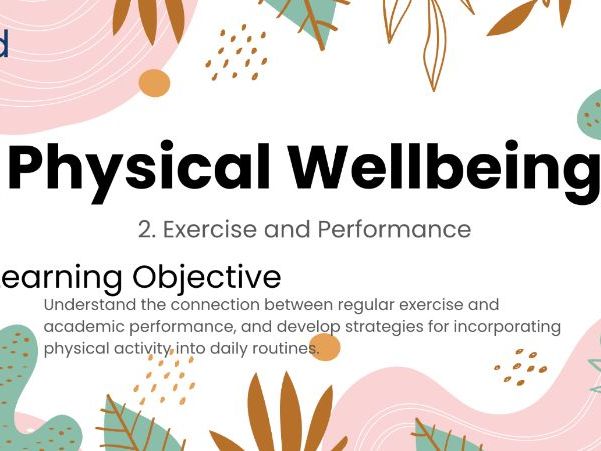 Exercise and Performance – KS4 Year 11 PSHE on Exercise & Academic Performance