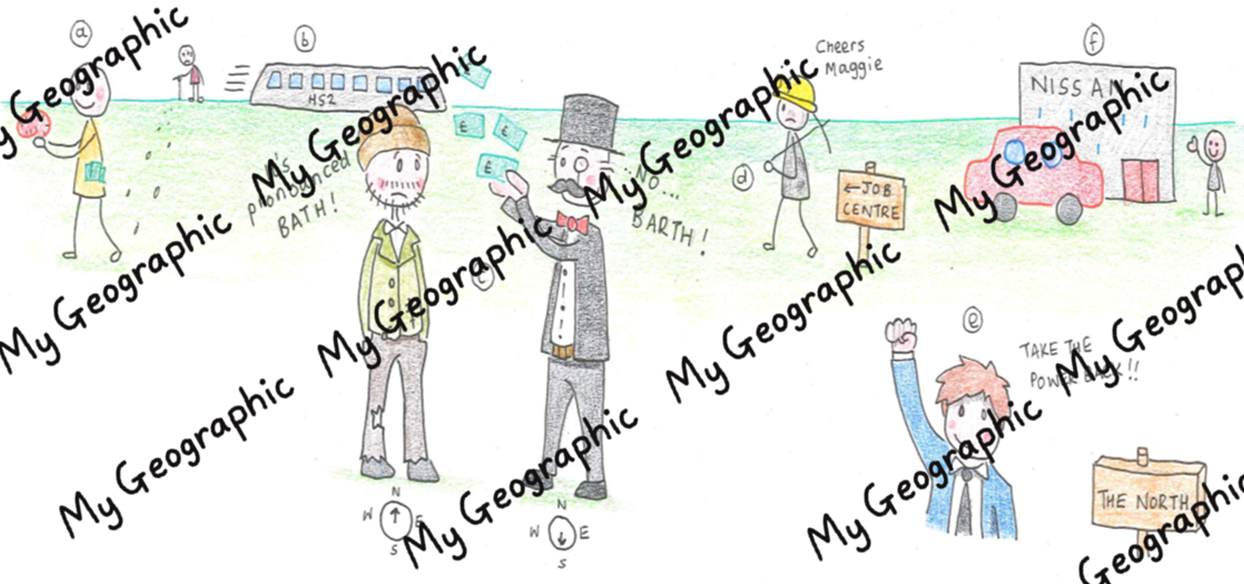 My Geographic North South Divide Teaching Resources