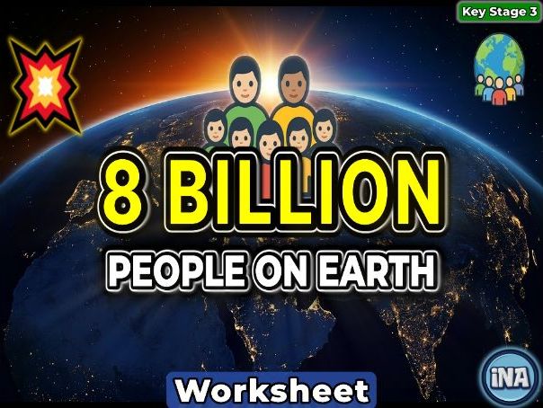 Our Global Population - KS3 Geography Worksheet