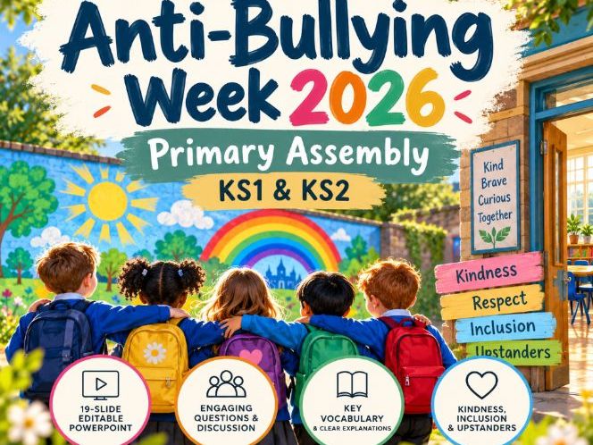 Anti-Bullying Week 2026 Primary Assembly | KS1 & KS2 | Kindness & Upstanders