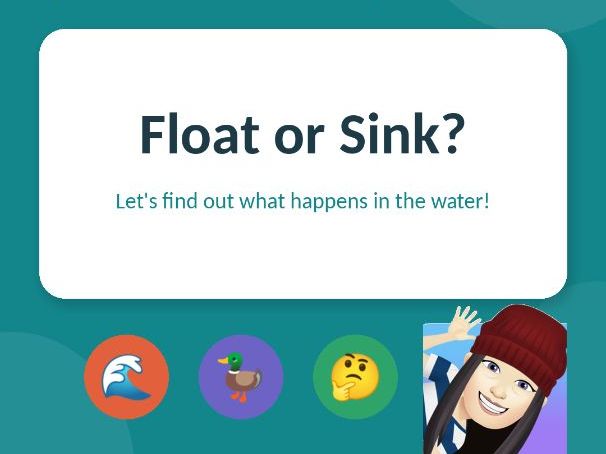 Float or Sink? — Reception (EYFS) Understanding the World