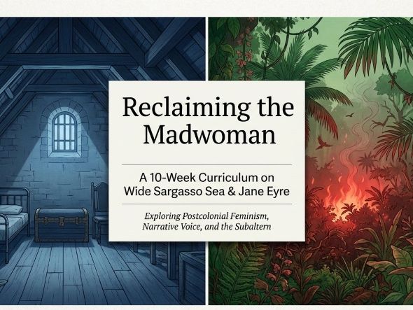Wide Sargasso Sea Novel Study Unit | Senior English Literary Analysis | Rhys