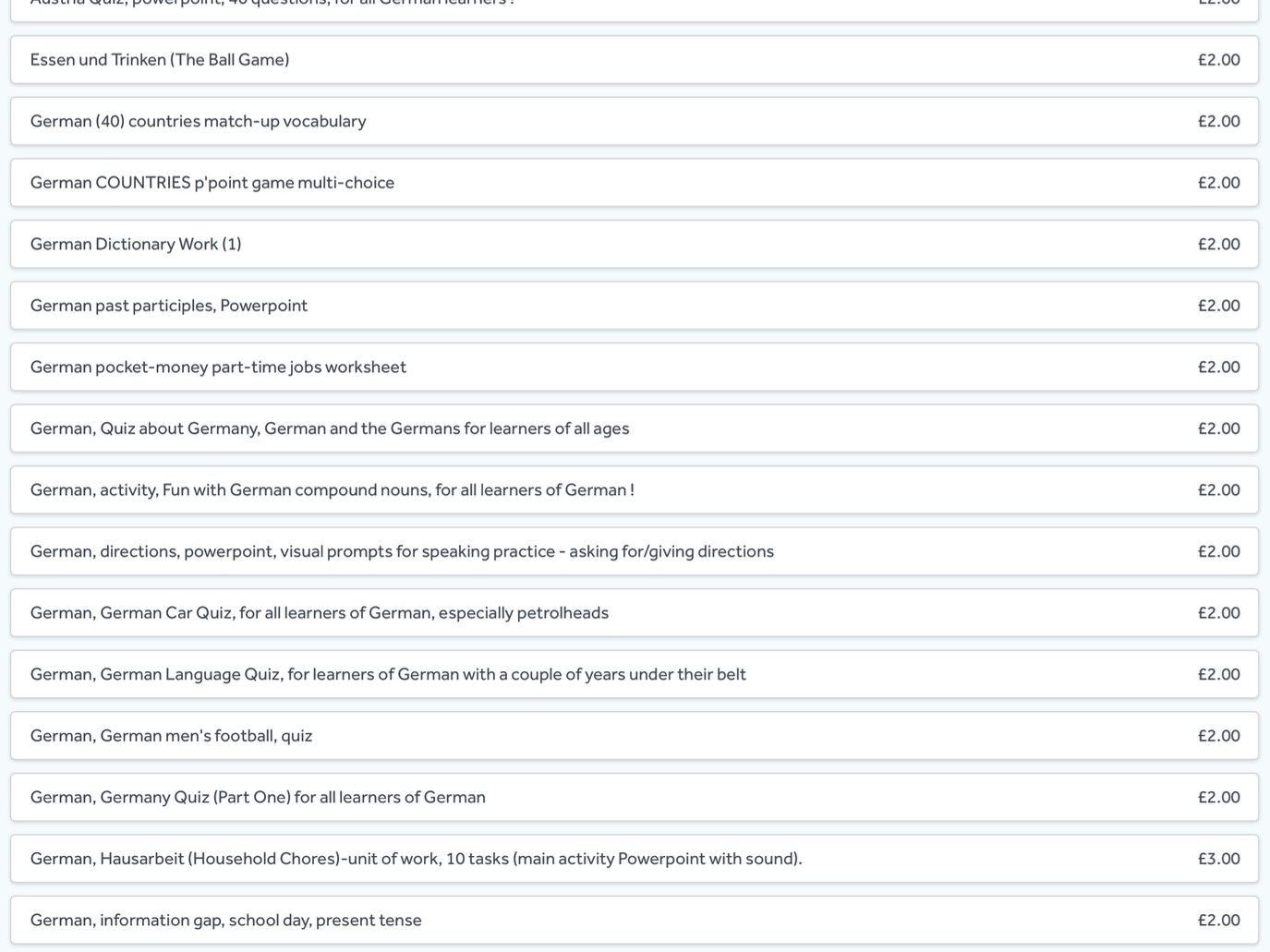 Random German taster bundle