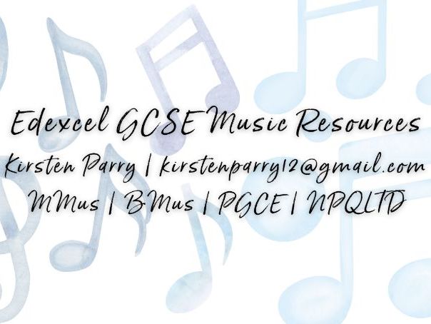 Edexcel GCSE Music - Wider Listening Workbook