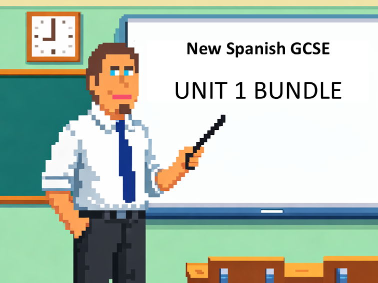 Unit 1: Identity and relationships with others BUNDLE (AQA New Spanish GCSE)