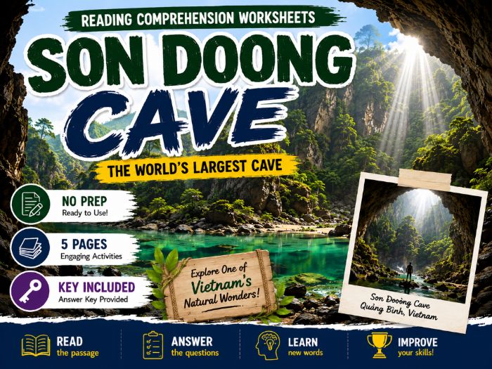 Eploring Sơn Đoòng Cave ESL Reading
