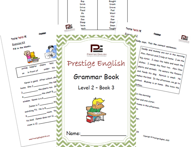 English Grammar Book – Level 2 – Book 3