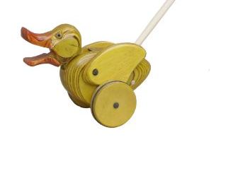 Wooden duck best sale push toy plans