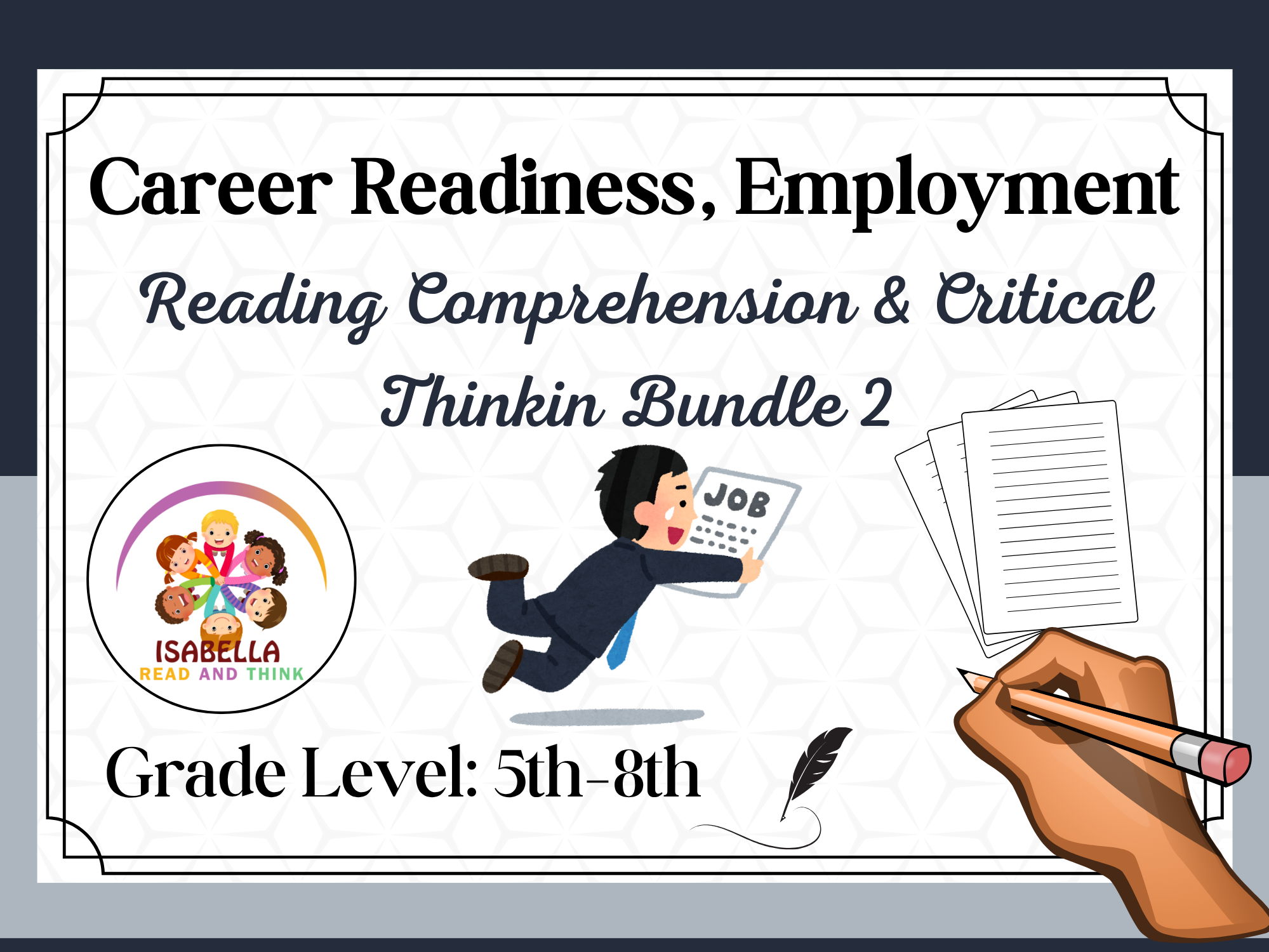 Career Readiness: Employment : Reading Comprehension Passages & Questions Worksheets Bundle2