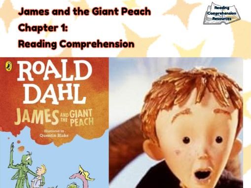 James  & The Giant Peach: Reading Comprehension, Retrieval, Inference, Vocabulary (KS1 2 3 Year 3-8)