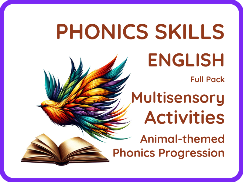 Animal-Themed Phonics Progression: Multisensory Activities for Reading and Writing