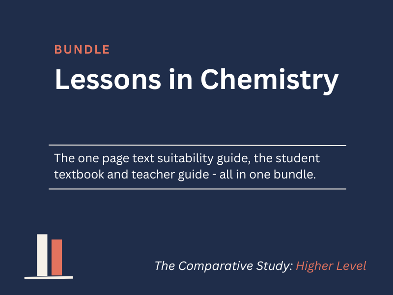 Lessons in Chemistry for the Comparative Study (HL) - Complete Bundle