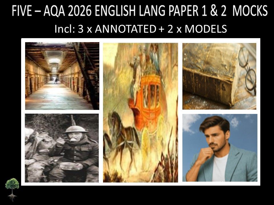 FIVE - AQA PAPER 1 & 2 | 2026 FULL MOCKS | ANNOTATED | MODELS