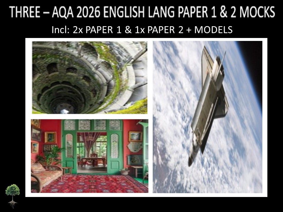 THREE - AQA PAPER 1 & 2 | 2026 FULL MOCKS | MODELS