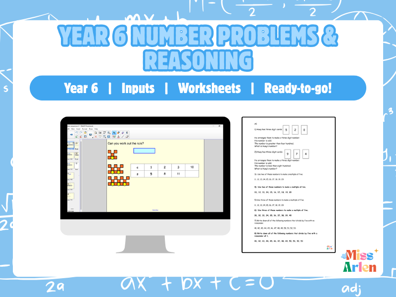 Year 6 Number Problems & Reasoning – 5 Lesson