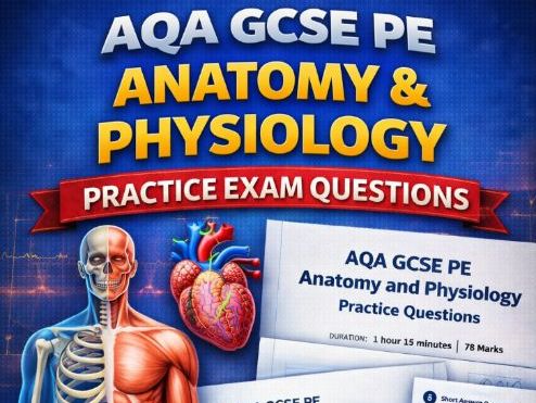 AQA GCSE PE Anatomy and Physiology Practice questions