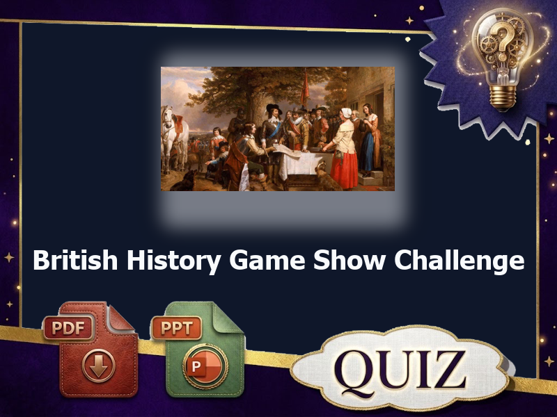 British History Game Show Challenge : 57 QUIZ & answer