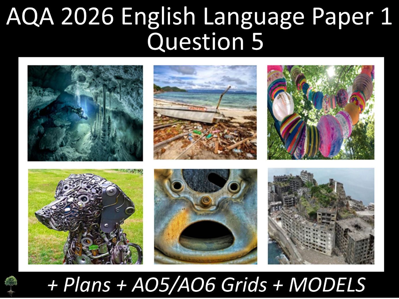 Six Question 5 - AQA 2026 English Language Paper 1| Plans, AO Grids, Models