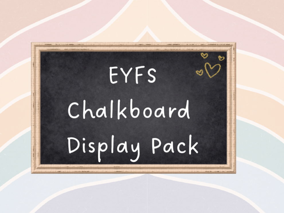 DIsplay - Chalkboard Pack