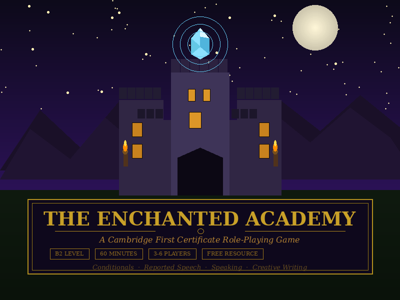 Fantasy RPG: First Certificate learners