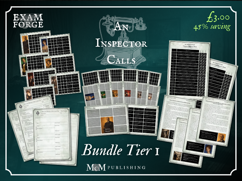 An Inspector Calls Bundle Tier 1