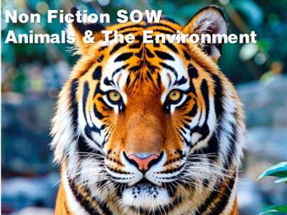 Non Fiction SOW  Animals & The Environment