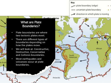 AQA Geography Lesson 3 Plate Boundaries