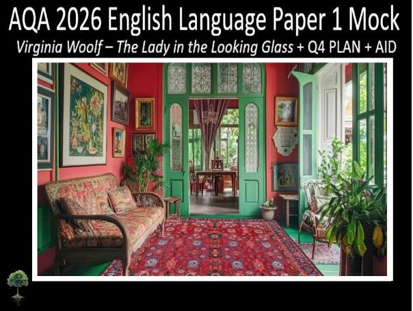 One AQA GCSE English Language Paper 1 Mock | Q4 PLAN + DIFFERENTIATED SUPPORT - (Woo)