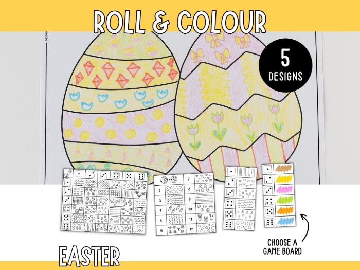 Roll & Colour - Easter