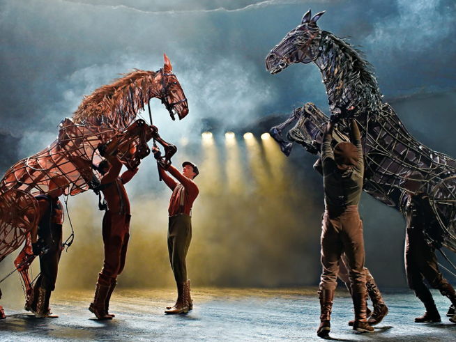 War horse for the live theatre review for section B OCR scheme of work.