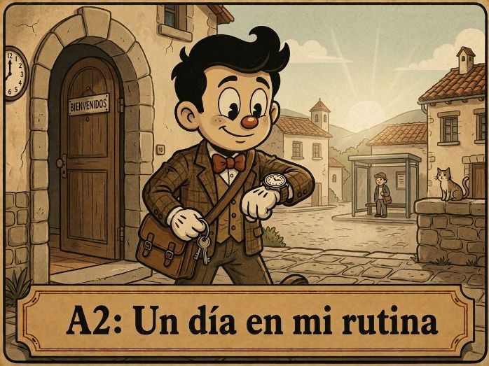 Didactic Unit -A2 un día en mi rutina- Spainish