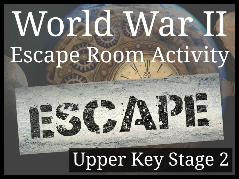 World War II Escape Room Activity