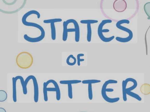 Year 4 States of matter Science unit