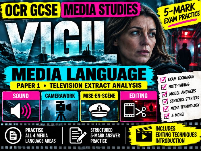 OCR GCSE Vigil Media Language & Exam Practice