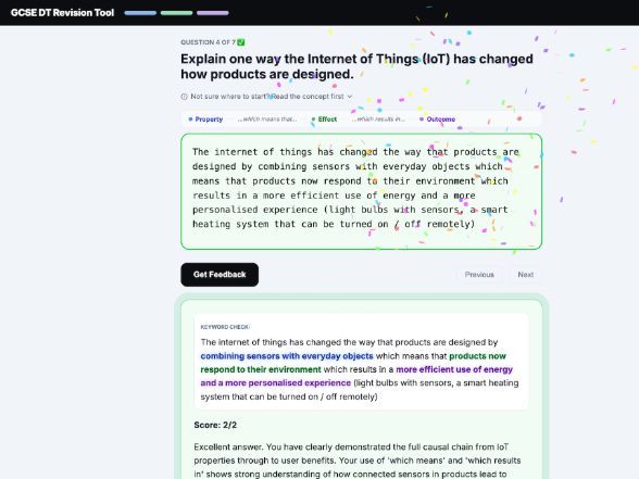 GCSE DT Revision Tool Edexcel AQA