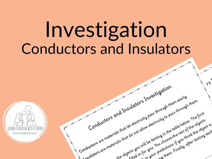 Conductors and Insulators Investigation