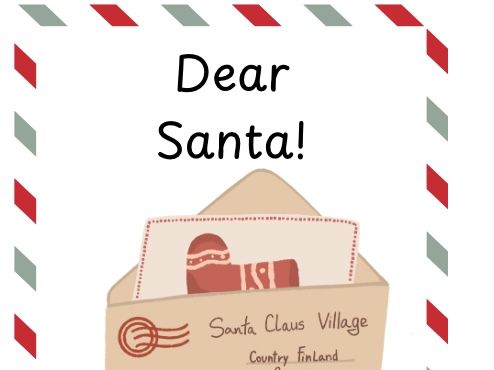 Dear Santa CVC word writing